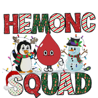 Hemonc Squad Nurse Christmas Hematology Oncology Hem Onc Cooling Performance Long Sleeve Crew