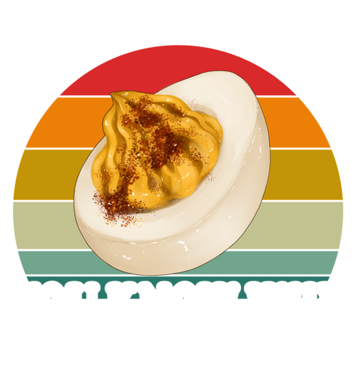 Funny Thanksgiving Deviled Eggs You Know Why IM Here Gift T-Shirt