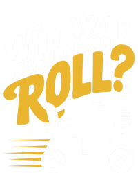 Funny Why Walk You Can Roll Mobility Scooter Adult Seniors Gift Tote Bag