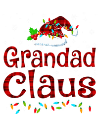 Grandad Claus Christmas Pajama Matching Family Xmas Lights Gift T-Shirt