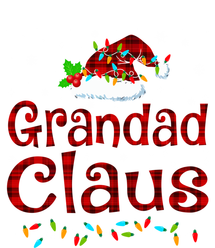 Grandad Claus Christmas Pajama Matching Family Xmas Lights Gift T-Shirt