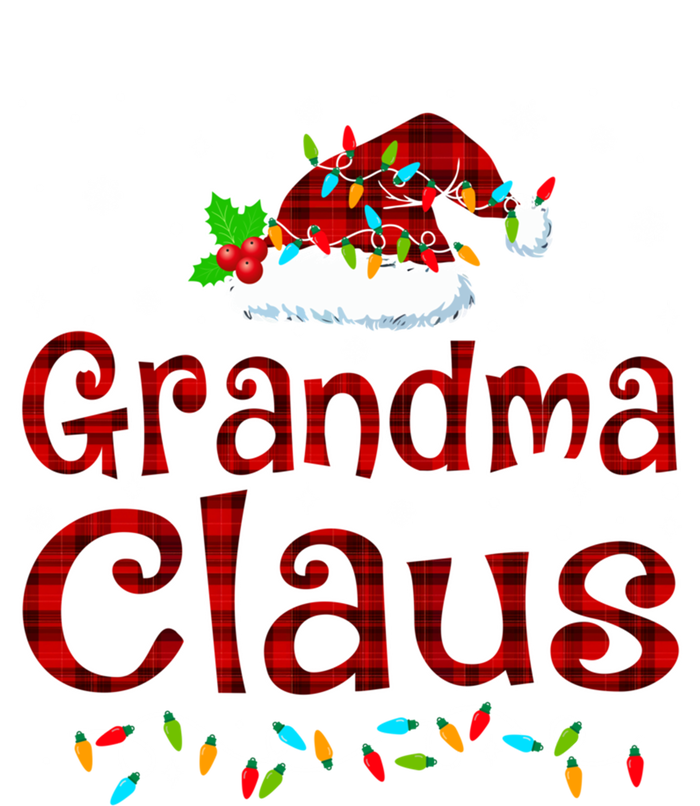 Grandma Claus Christmas Pajama Matching Family Xmas Lights Gift Ladies Essential Tank