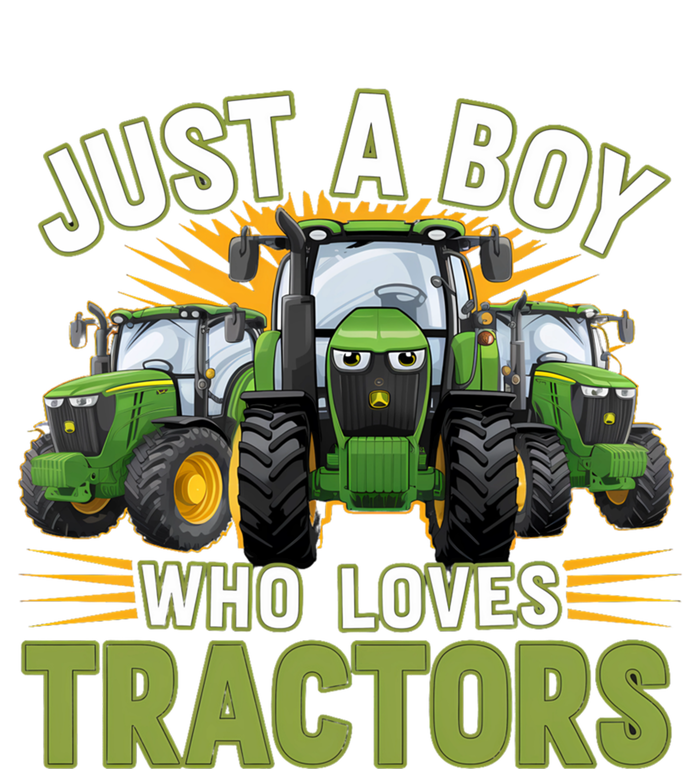 Farm Just A Who Loves Tractors Farmer Gift Poster