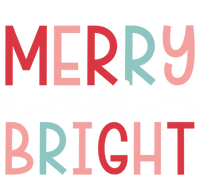 Merry And Bright Holiday Season Winter Vibes Christmas Gift T-Shirt