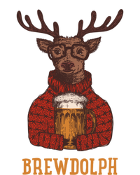 Brewdolph Reindeer Beer Lovers Funny Christmas Gift T-Shirt