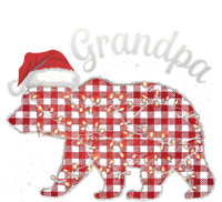 Christmas Bear Grandpa Xmas Buffalo Lights Holiday Gift Full Zip Hoodie