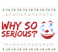 Why U So Serious? Laugh Clown Joker Christmas Ugly Funny Gift Mesh Reversible Basketball Jersey Tank