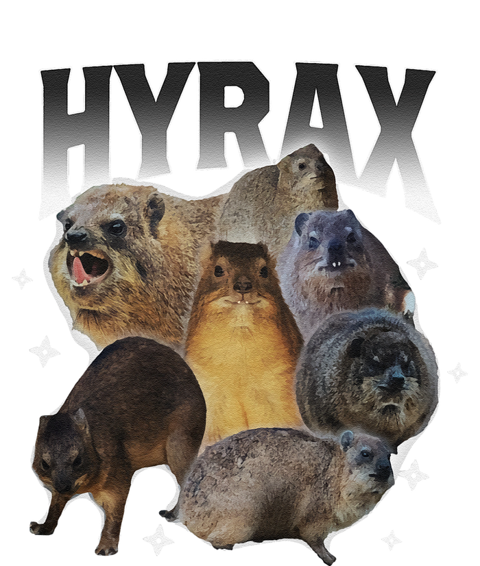 Funny Hyrax Oddly Specific Meme Animal For Family Long Sleeve Shirt