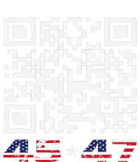 Funny Qr Scan Me President Trump 4547 Dance Code Magnet