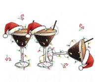 Drank Drunk Christmas Martini Cocktail Santa Hat Xmas Great Gift Softstyle Adult Sport Polo