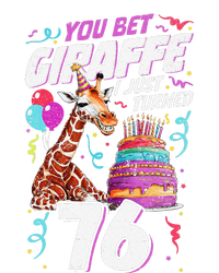 You Bet Giraffe I Just Turned 76 Funny 76th Birthday Yupoong Adult 5-Panel Trucker Hat