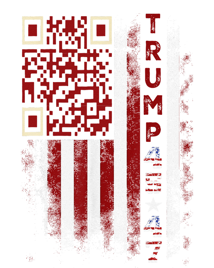 Funny Qr Scan Me President Trump 4547 Trump Dancing Code T-Shirt