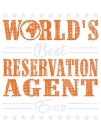 Retro Motif Worlds Best Reservation Agent T-Shirt