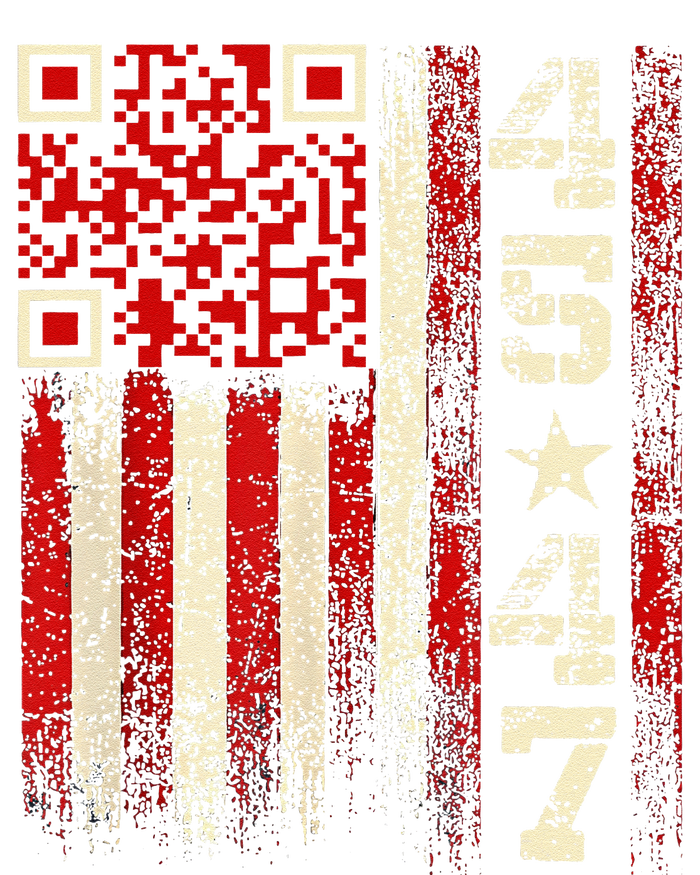 Funny Qr Scan Me President Trump 4547 Trump Dancing Code T-Shirt