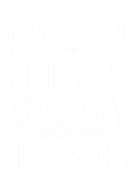 Favorite Hockey Player Calls Me Grandpa Ice Hockey Grandpa Funny Gift Ladies Essential Flowy Tank