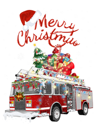 Firetruck Santa Sleigh Fire Christmas Firefighter Xmas Gift T-Shirt