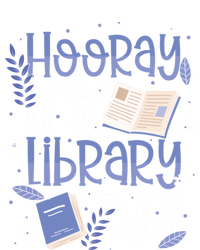 Bookworm Library Librarian Hooray ItS Library Day Gift T-Shirt