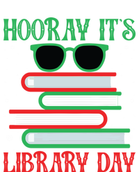 Hooray ItS Library Day Book Lovers Librarian Xmas Christmas Gift Tall Hoodie