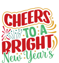 Cheers To A Bright New Year Celebration Graphic T-Shirt