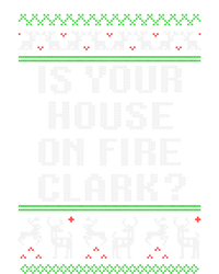 Is Your House On Fire Clark? Funny Christmas Ugly Gift Insulated Varsity Jacket