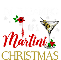 IM Dreaming Of A Martini Christmas Wine Glass Xmas Meaningful Gift T-Shirt