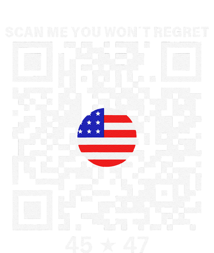 Funny Qr Scan Me President Trump 4547 Trump Dancing Code T-Shirt