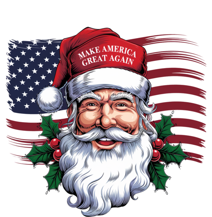 Make A Christmas Great Again Xmas Trump Maga Pajamas Santa Great Gift Tie-Dye T-Shirt