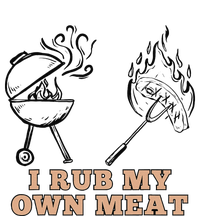 Funny I Rub My Own Meat Smoked Meat Barbecue Bbq T-Shirt