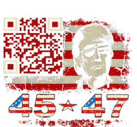 Funny Qr Scan Me President Trump 4547 Trump Dancing Code Sustainable Beanie