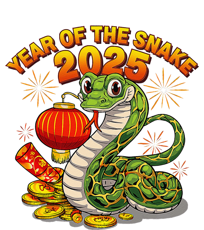 Chinese Lunnar New Year Snake The Year Of The Snake 2025 T-Shirt