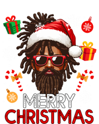 Merry Christmas Santa Afro Sunglasses Proud Black Funny Gift T-Shirt