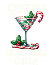 Peppermint Martini Christmas Cheer Cocktail Mixology Funny Gift Toddler T-Shirt