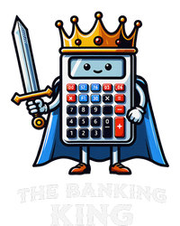 The Banking King Funny Illustration Calculator T-Shirt