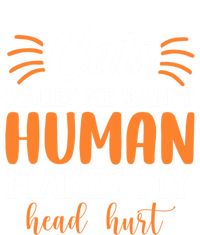 Cats Make Me Happy Hu Make My Head Hurt Cool Gift Sweatshirt Cinch Pack Bag