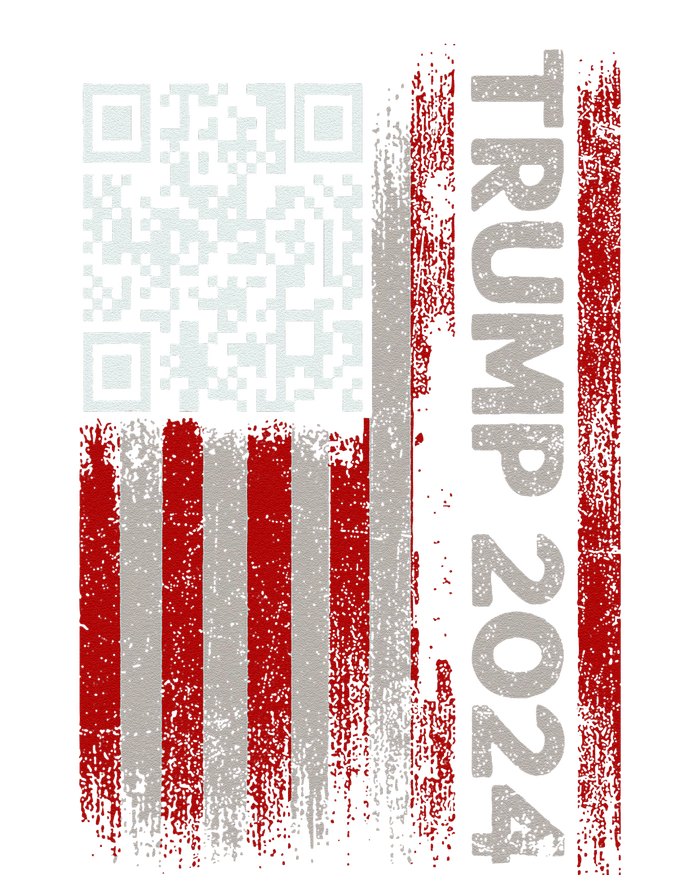 Funny Qr Scan Me President Trump 4547 Trump Dancing Code T-Shirt