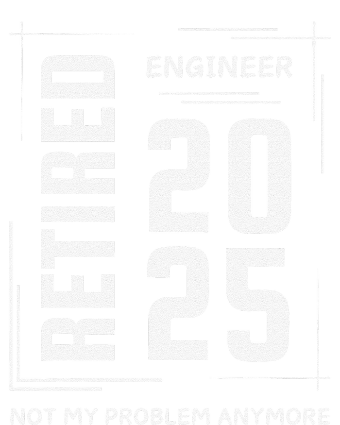 Retired 2025 Engineer Retirement Forhumor T-Shirt