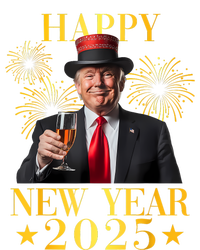 Happy New Year 2025 Funny Trump New Year New America Ceramic Bell Ornament