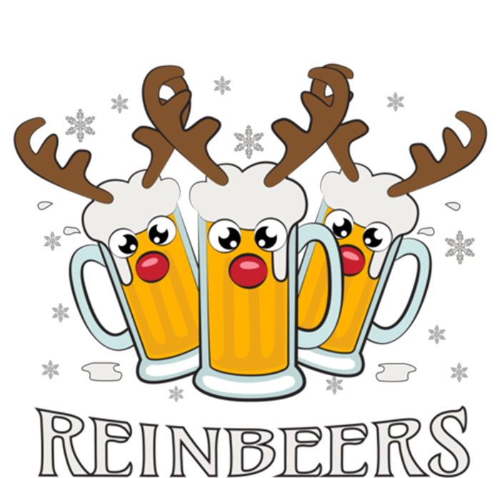 Reinbeers Funny Reindeer Beer Christmas Ing Gift T-Shirt