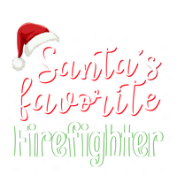 SantaS Favorite Firefighter Christmas Firefighter Xmas Gift Doggie Tank