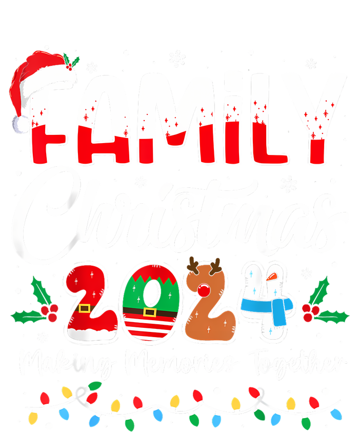 Family Christmas 2024 Matching Squad Santa Elf Funny Xmas T-Shirt