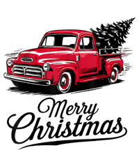 Red Pickup Truck Christmas Tree Vintage Christmas T-Shirt