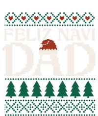 Feliz Navi Dad Spanish Father Ugly Christmas Style Gift T-Shirt