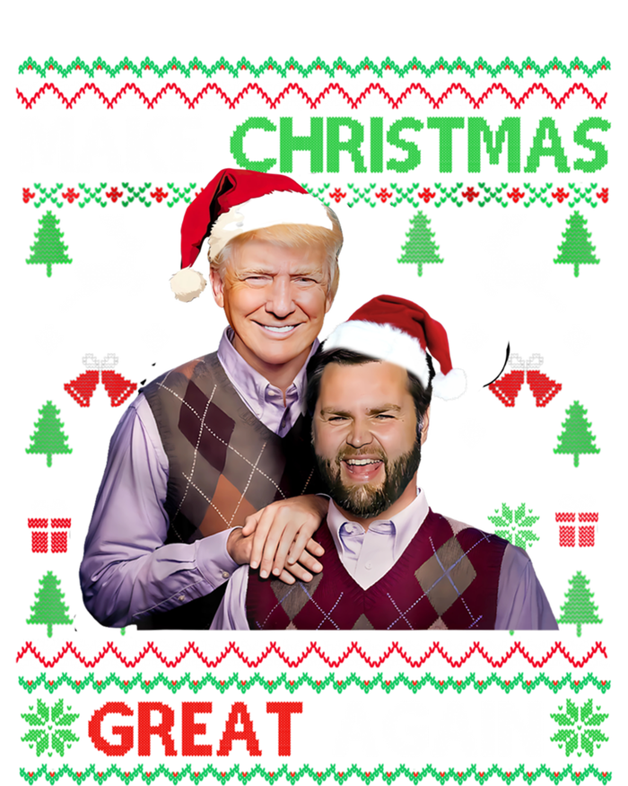 Trump Vance Brothers Funny Make Christmas Great Again Gift T-Shirt