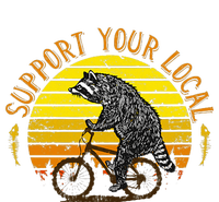 Support Your Local Raccoon Bicycle T-Shirt