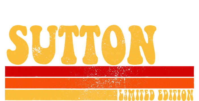 Sutton Name Personalized Idea Retro Vintage Sutton T-Shirt