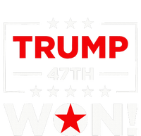 Trump 47th Won Trump Won 2024 T-Shirt