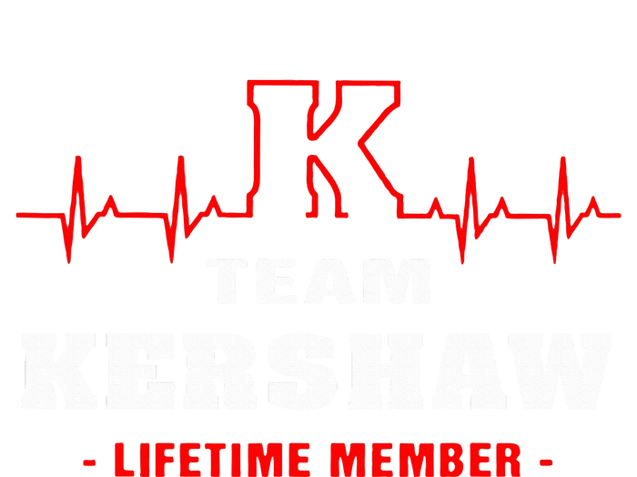 Team Kershaw Lifetime Member Proud Family Surname Kershaw T-Shirt