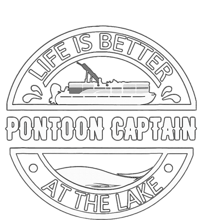 Pontoon Captain Life Is Better At The Lake T-Shirt