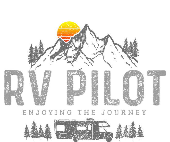 Rv Pilot Vintage Mountains Camping Road Trip Camper Gift Sustainable Beanie