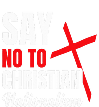 Say No To Christian Nationalism Ceramic Star Ornament